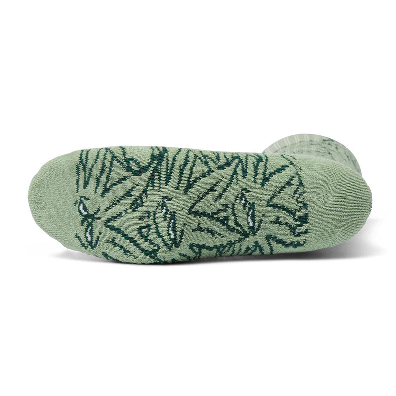 HUF Green Buddy Pattern Socks - Green