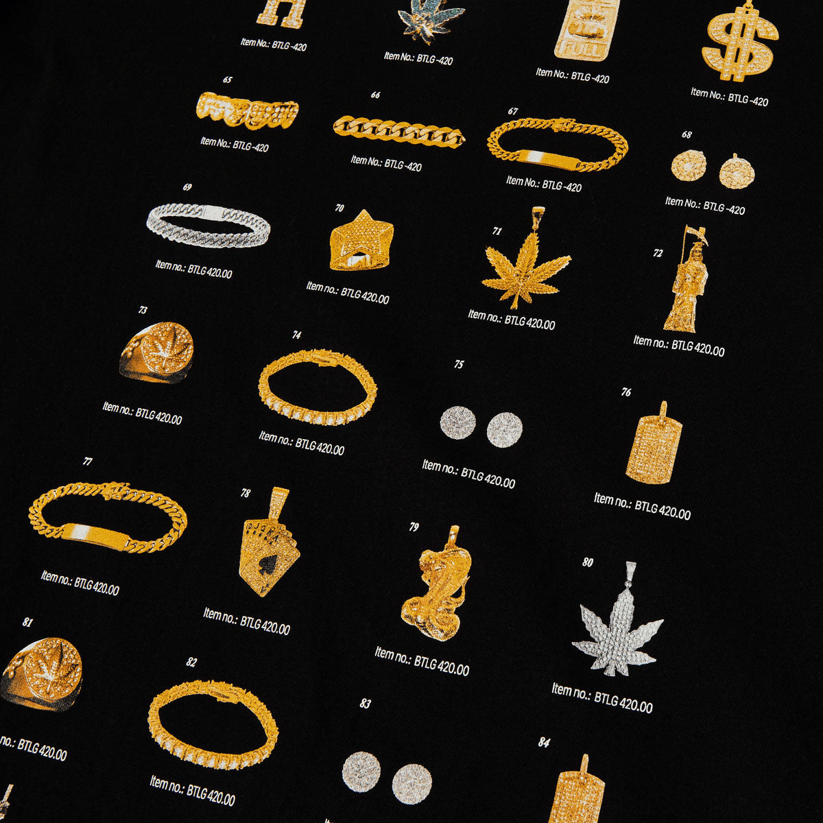 HUF Jewelry Long Sleeve T-Shirt - Black – Daddies Board Shop