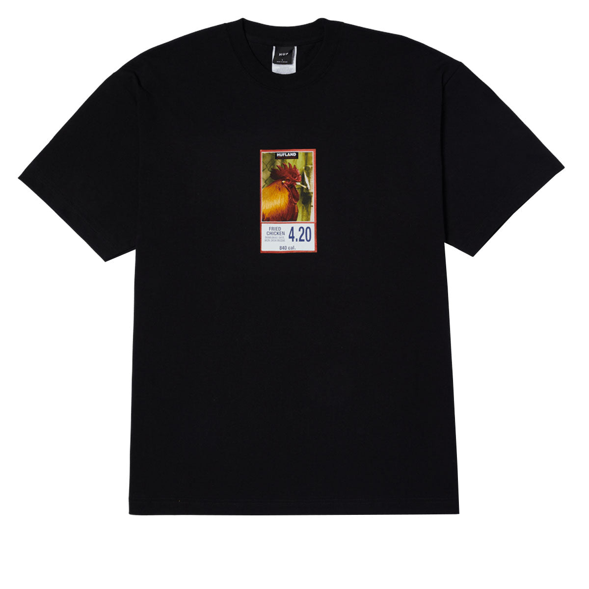 HUF Fried T-Shirt - Black – Daddies Board Shop