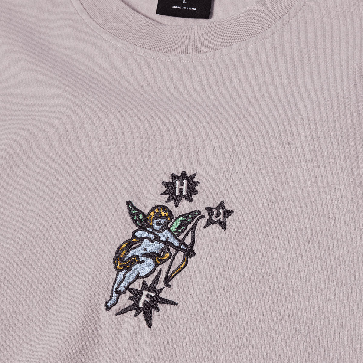 HUF Cupid Washed T-Shirt - Dust Purple – Daddies Board Shop