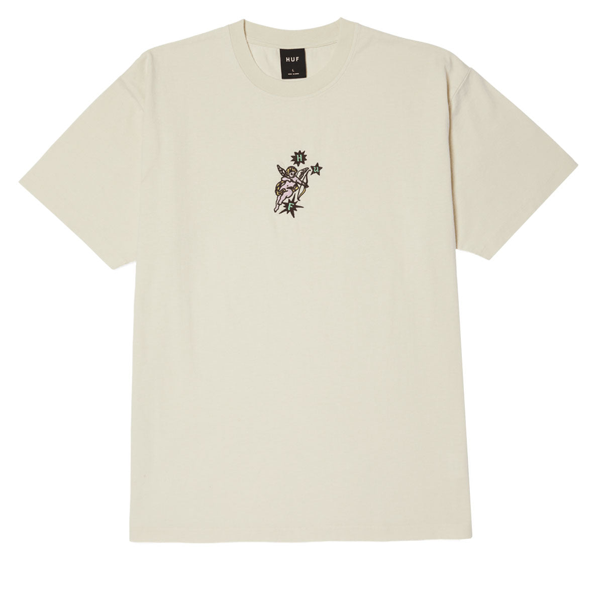 HUF Cupid Washed T-Shirt - Natural – Daddies Board Shop