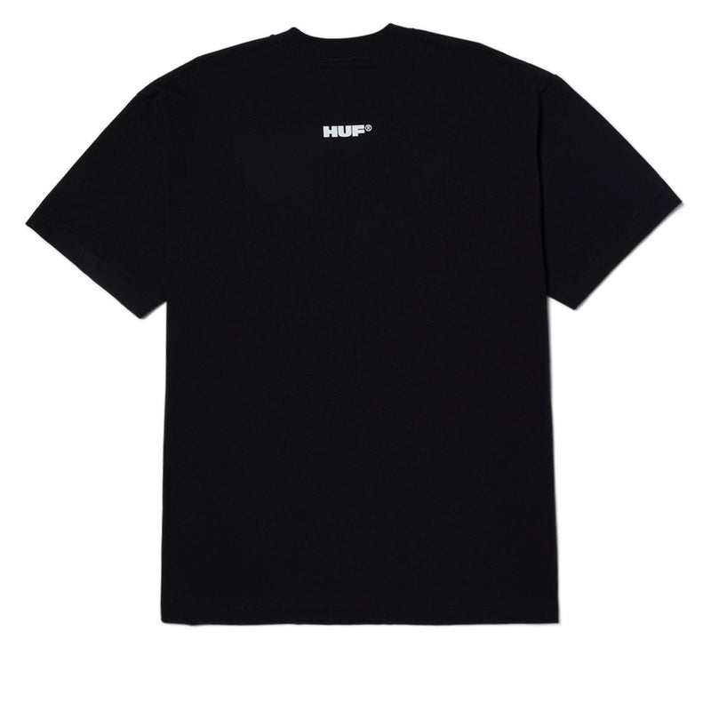 HUF Stax Snap T-Shirt - Black
