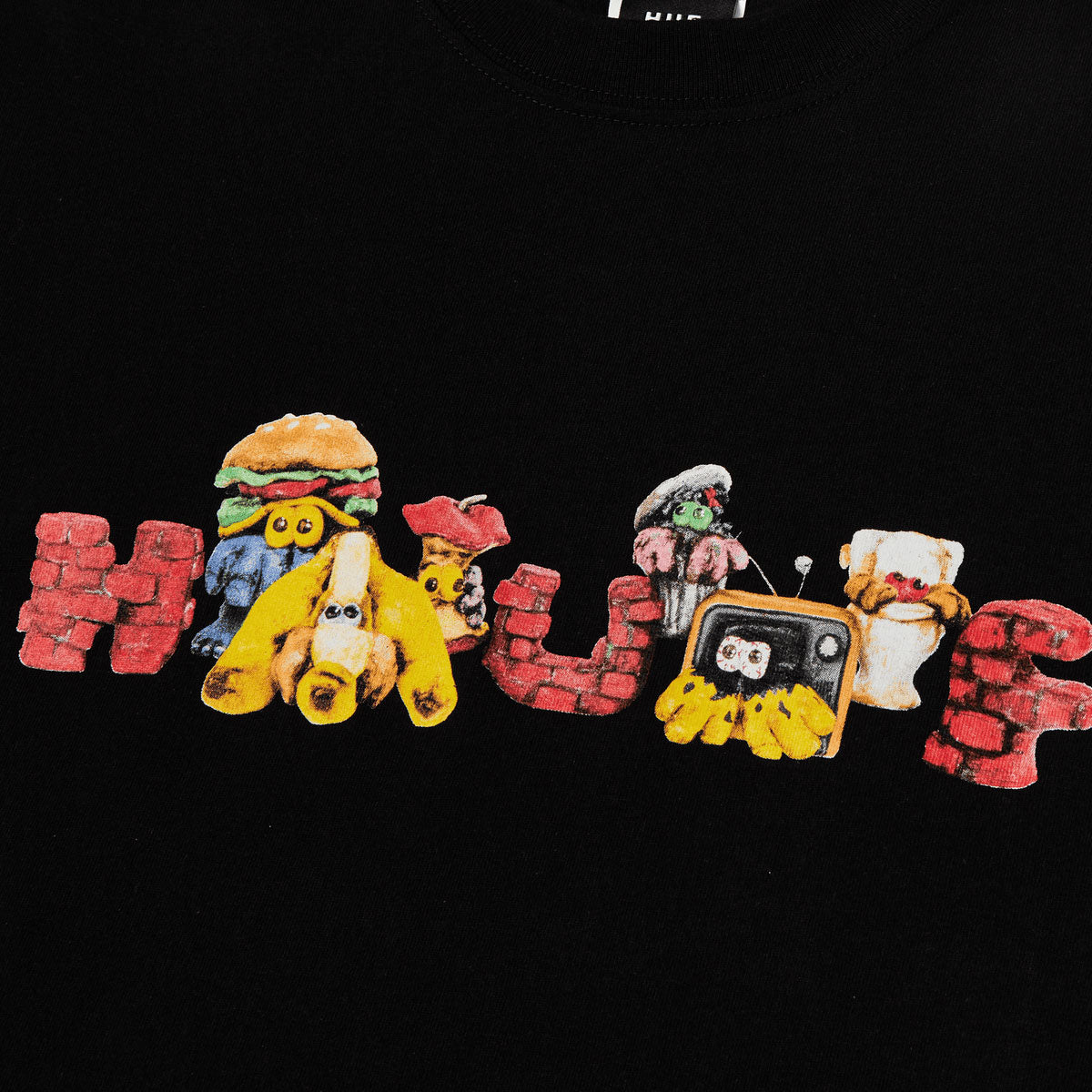 HUF Havecooth T-Shirt - Black – Daddies Board Shop