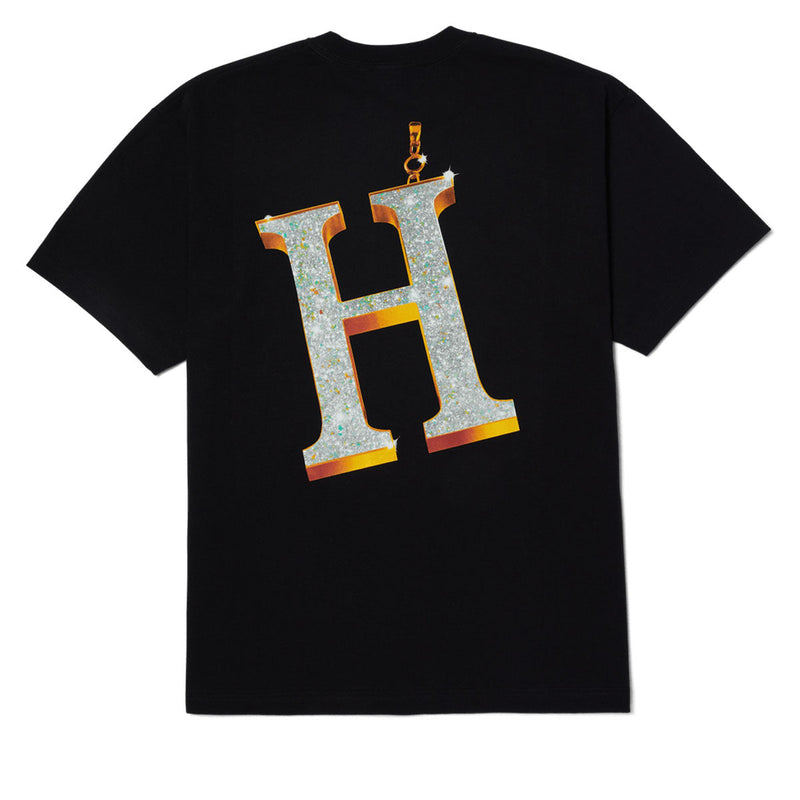 HUF Big H T-Shirt - Black