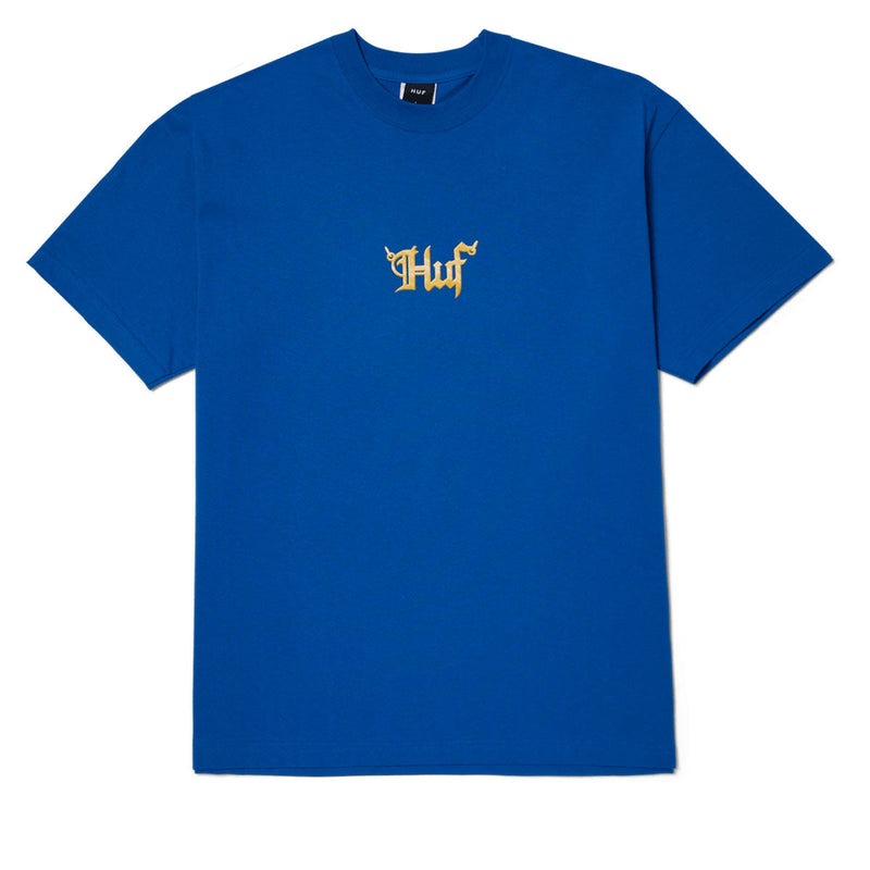 HUF Big H T-Shirt - Cobalt Blue