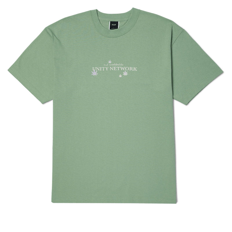 HUF Unity Network T-Shirt - Basil