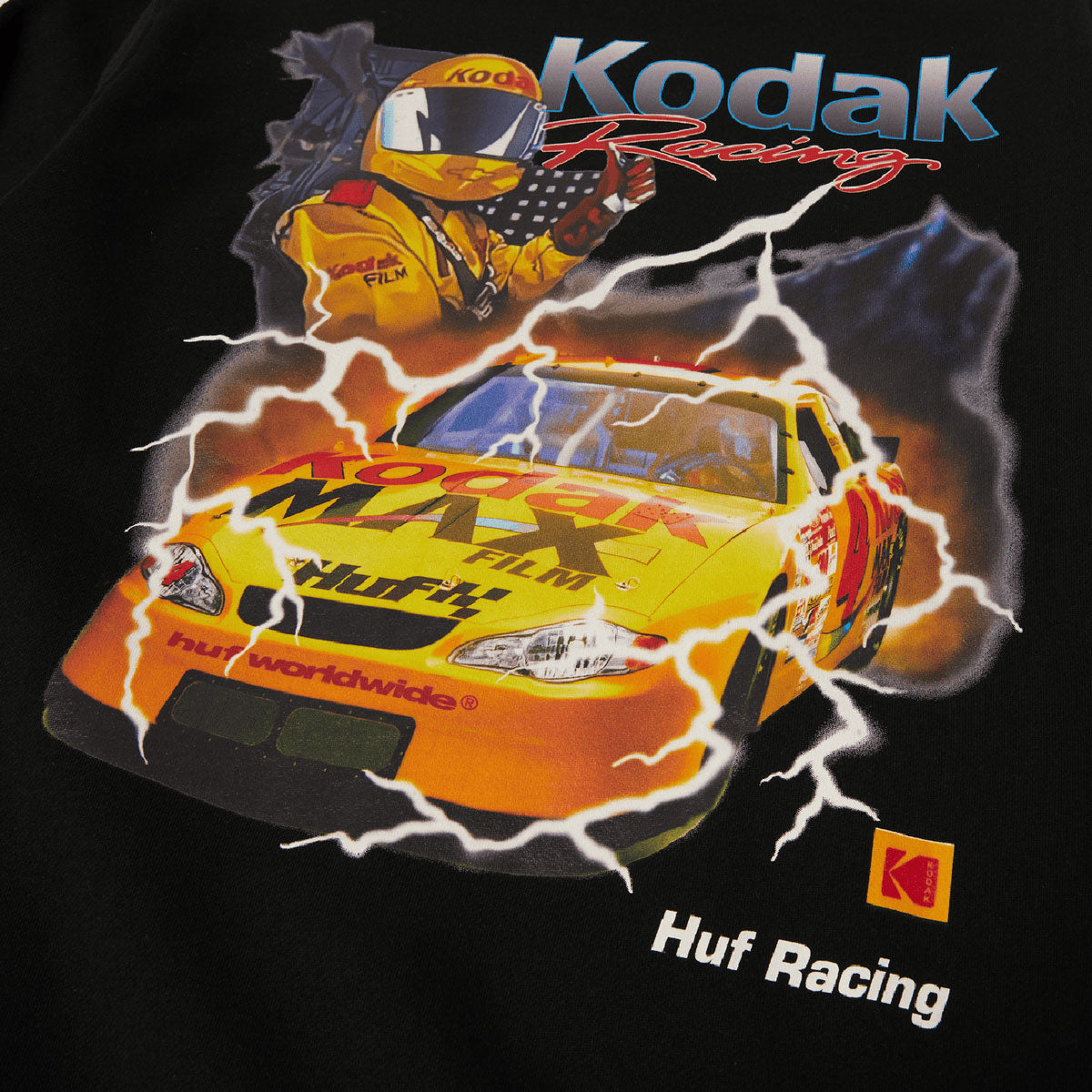 Huf x Kodak Ride The Lightning Sweatshirt - Black – Daddies Board Shop