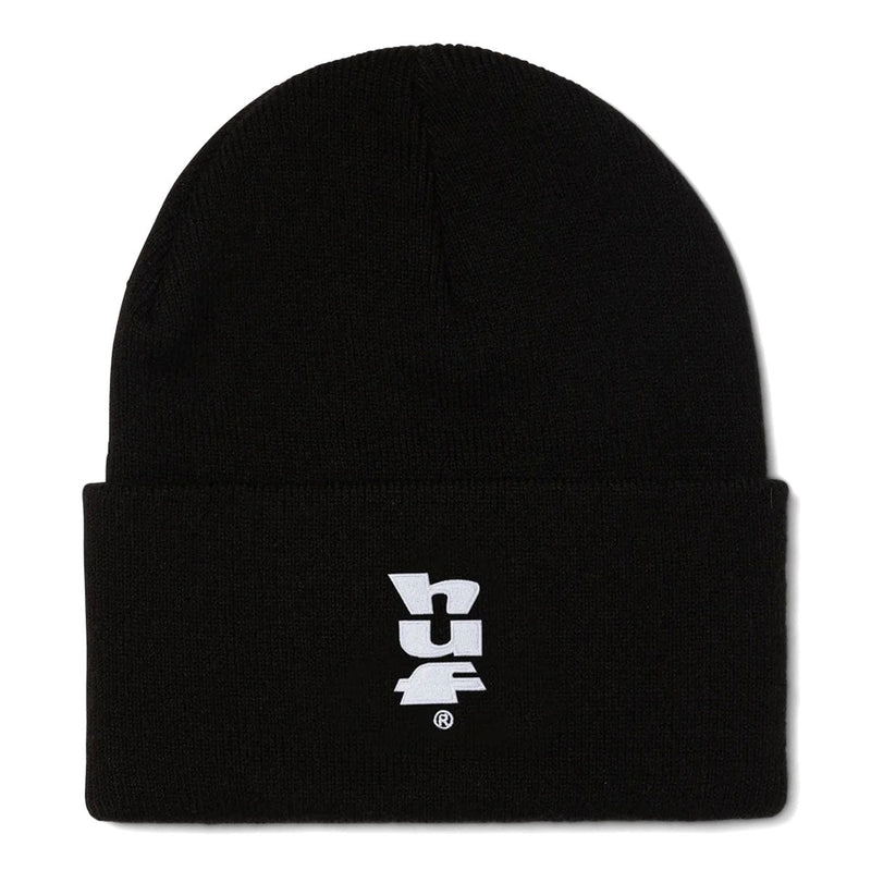 HUF Set Megablast Cuff Beanie - Black
