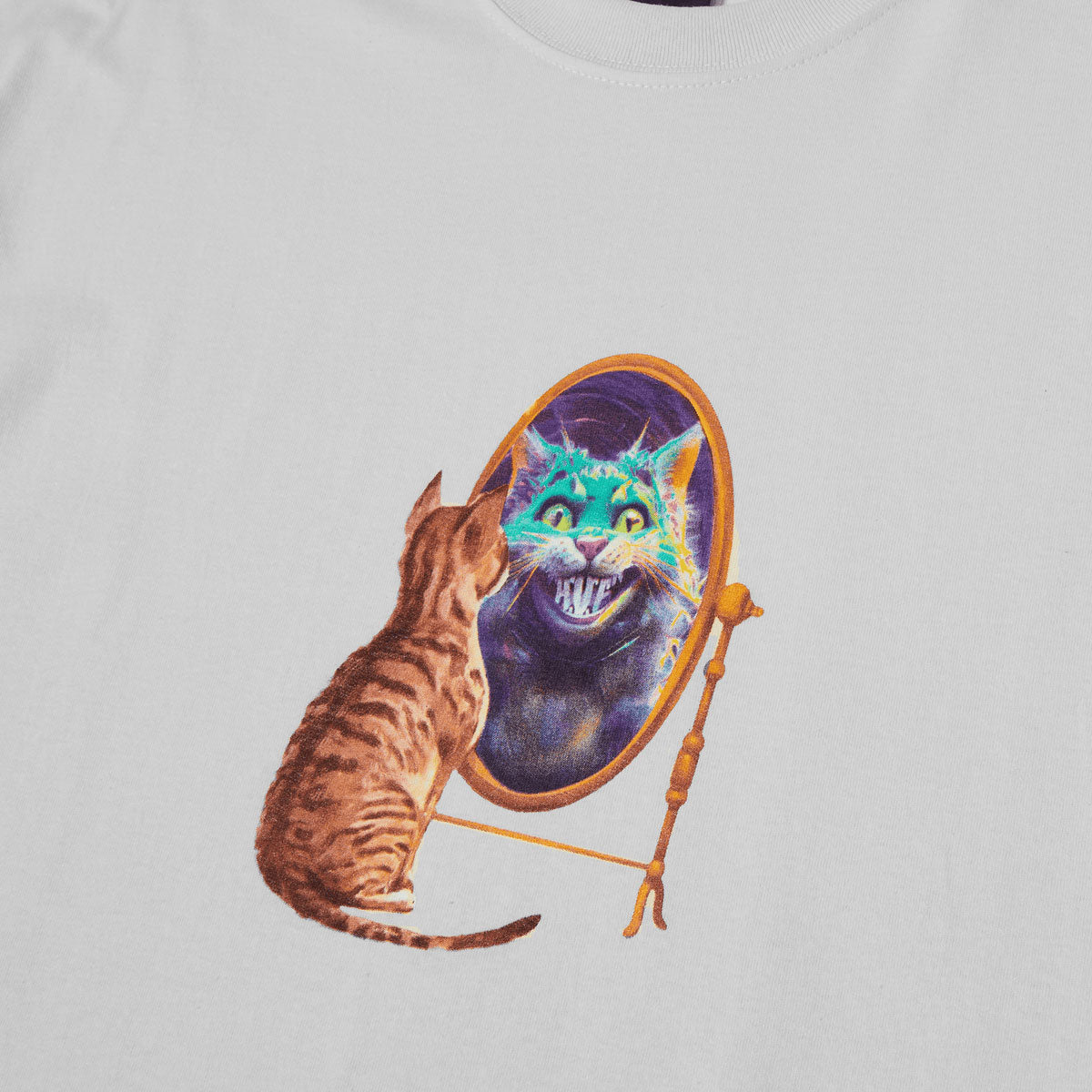 HUF Mirror T-Shirt - White – Daddies Board Shop