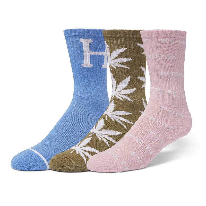 HUF Variety 3 Pack Of Socks - Multi