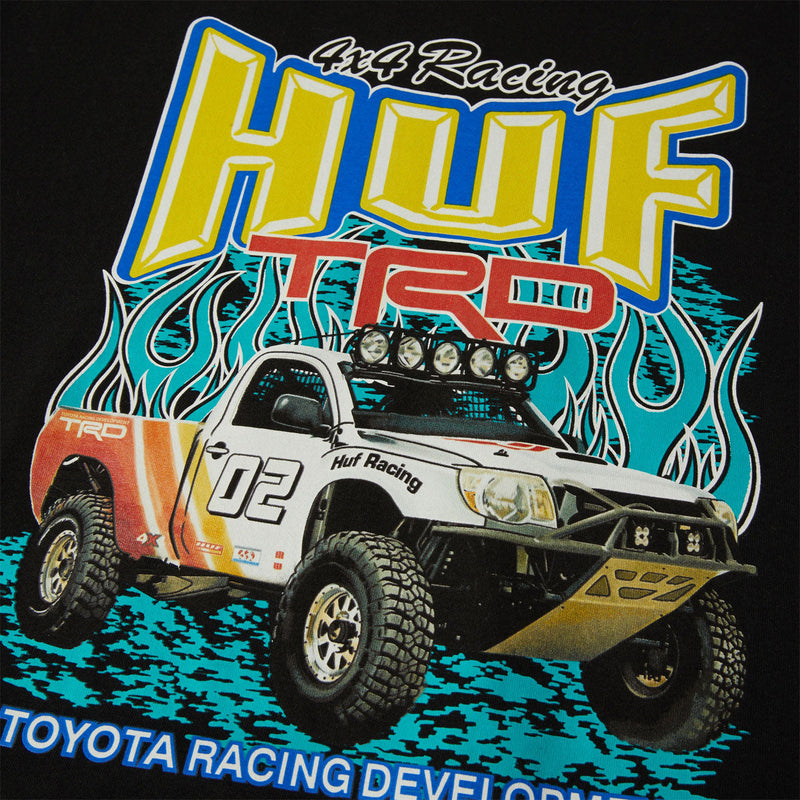 Huf x Toyota TRD Pit Crew T-Shirt - Black