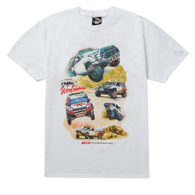 Huf x Toyota Valley Trails T-Shirt - White