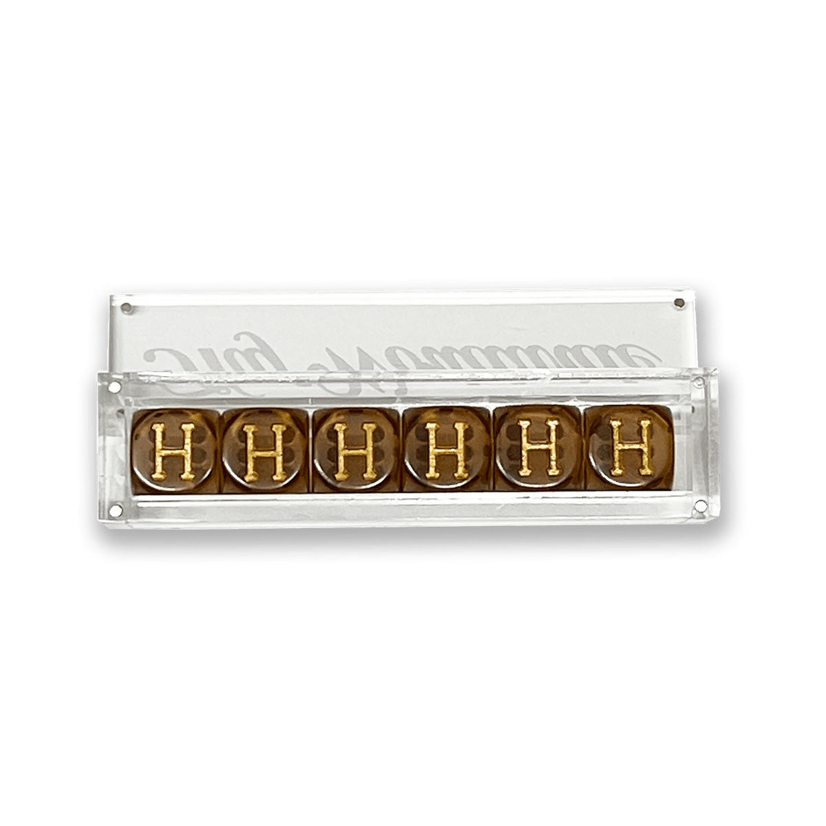 HUF Lux Dice Set - Brown image 2