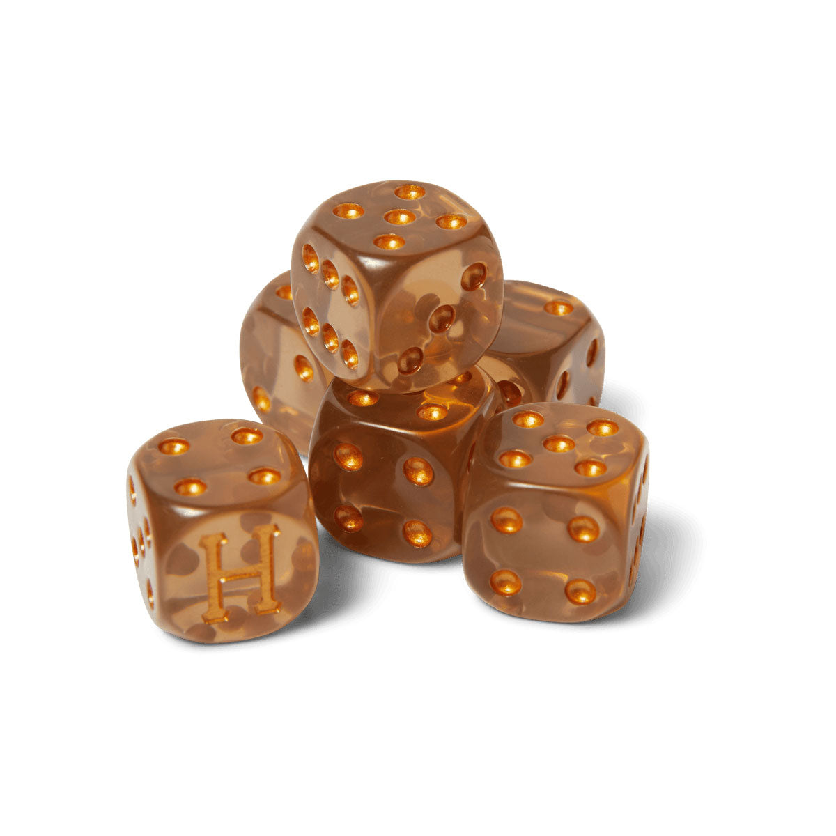 HUF Lux Dice Set - Brown image 3