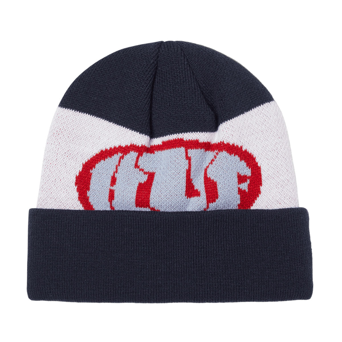 HUF Warped Cuff Beanie - Navy image 2
