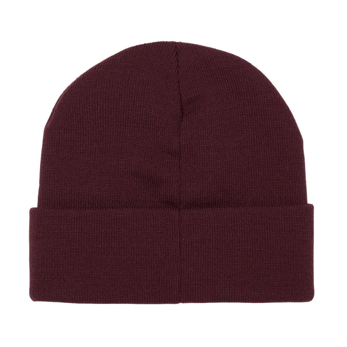 HUF All Caps Cuff Beanie - Burgundy image 2
