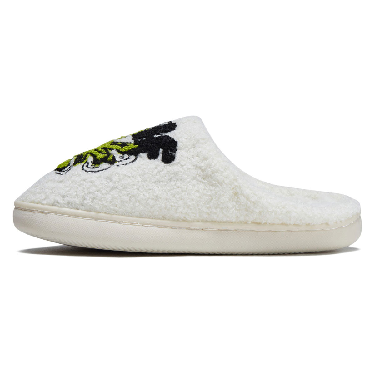 HUF Snow Angel Fuzzy Slipper Shoes - Natural image 2