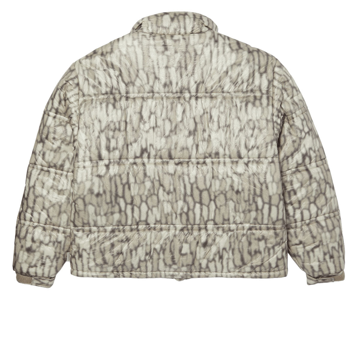 HUF 89 Warped Camo Tyvek Puffer Jacket - Muted Camo image 5