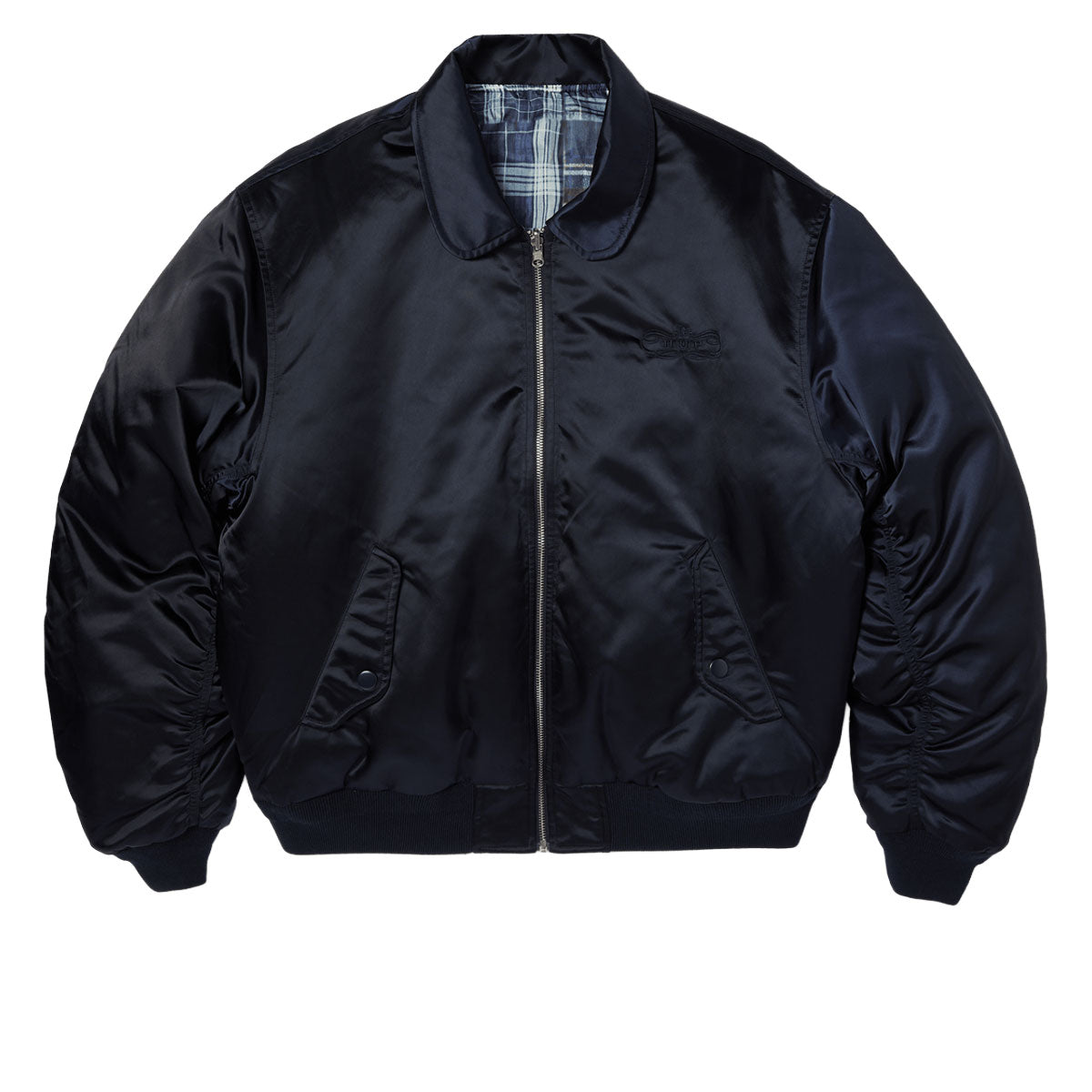 HUF Clothiers Reversible Flight Jacket - Navy image 1