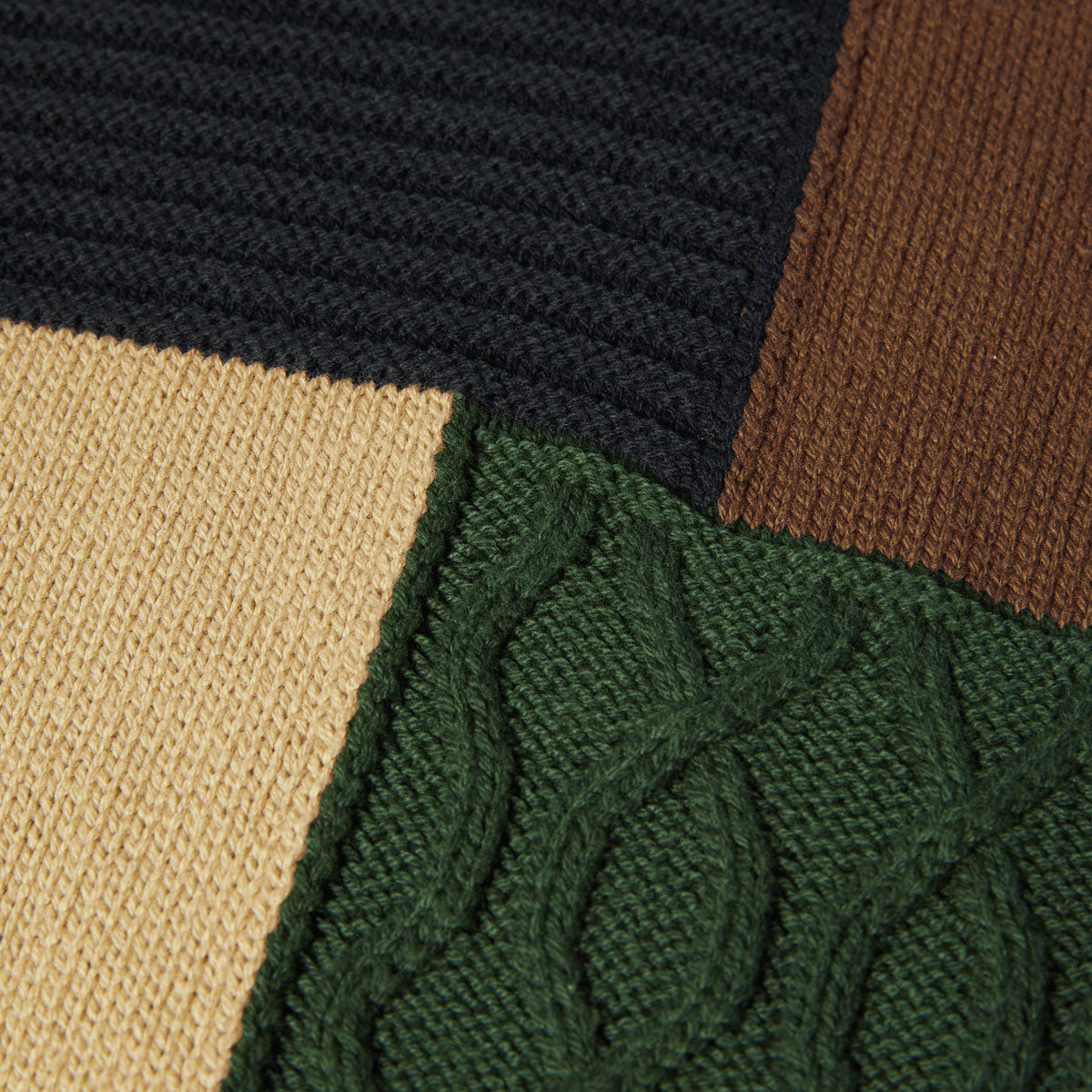 HUF Columbia Cable Knit Sweater - Multi image 4