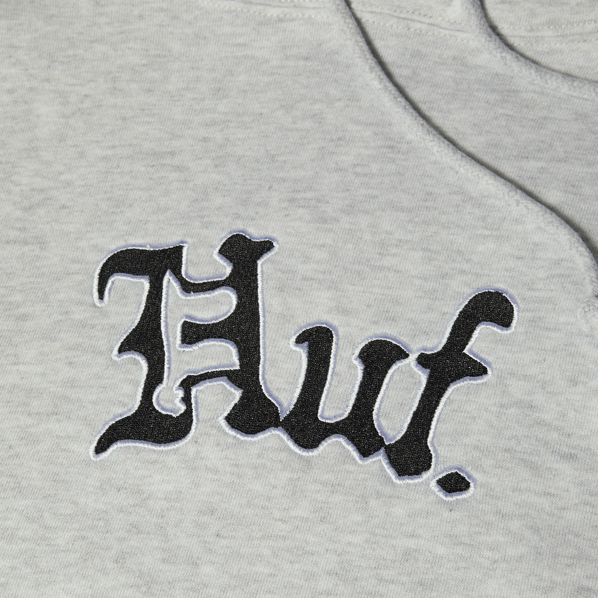 HUF Noble Hoodie - Heather Grey image 2