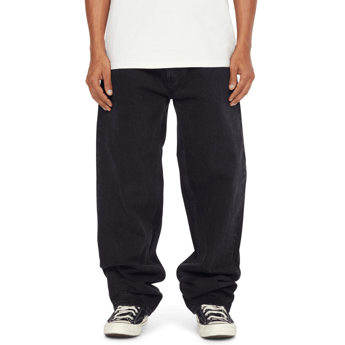 HUF Basic Ass Jeans - Faded Black image 2