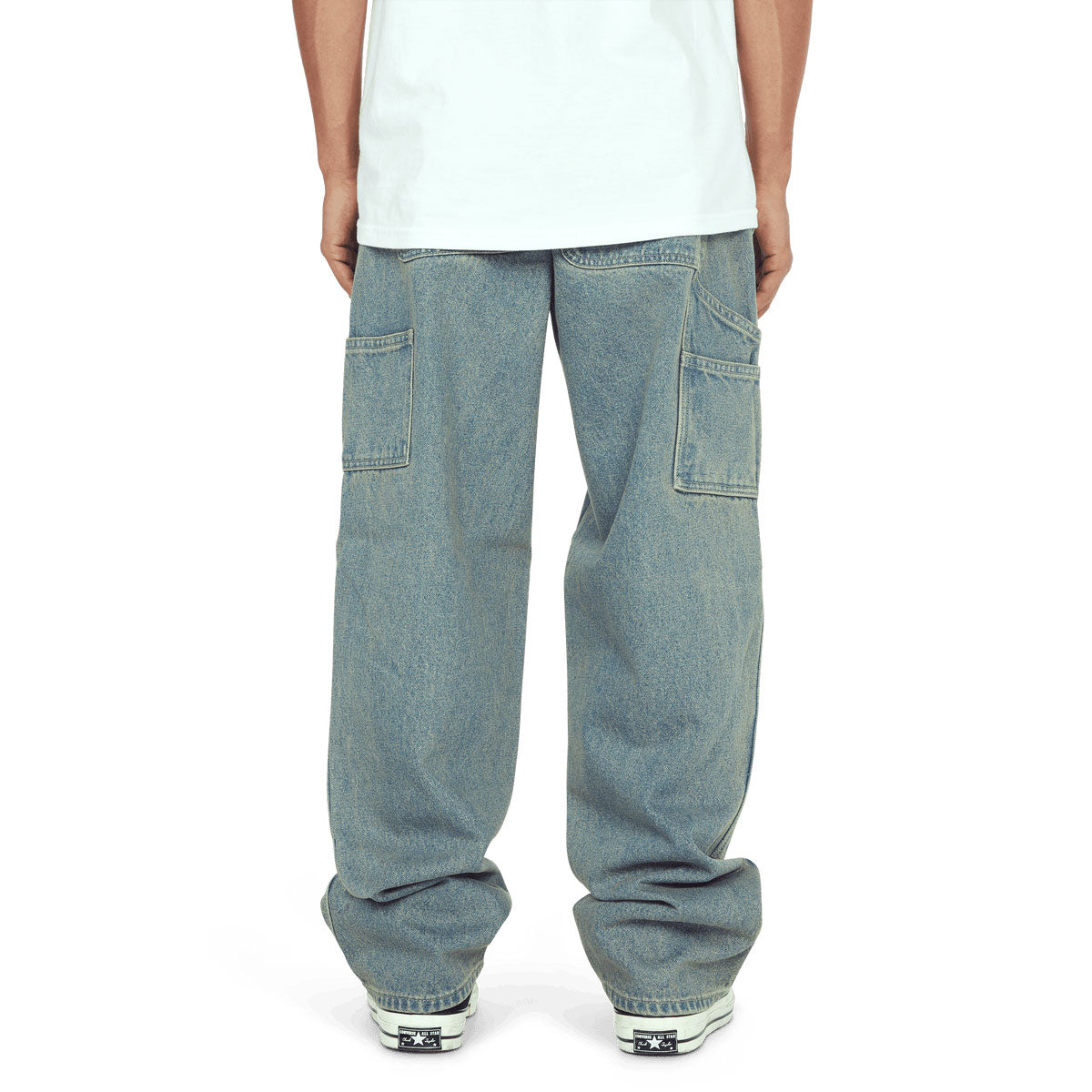 HUF Kinda Loose Double Knees Pants - Indigo Earth image 2