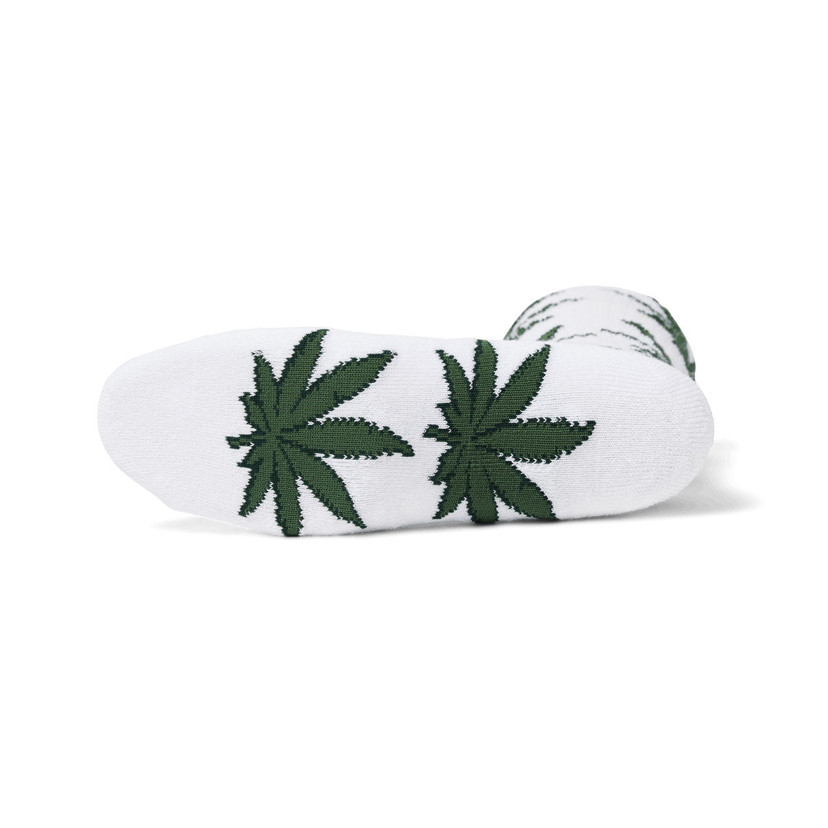 HUF Plantlife Shadow Socks - White/Green image 2