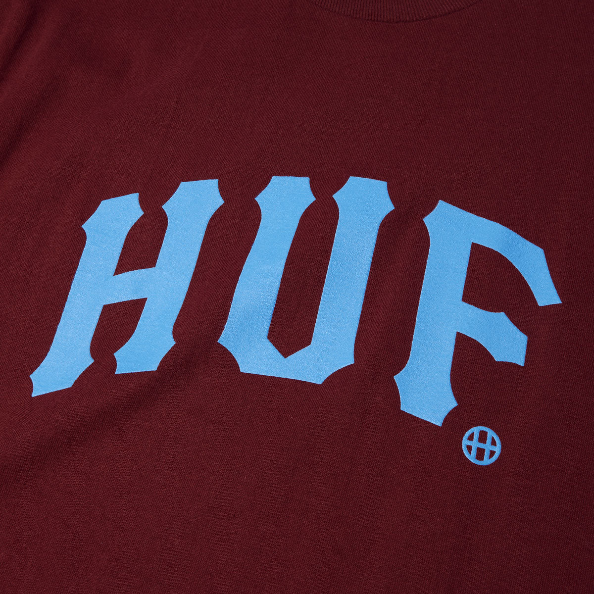 HUF Arch T-Shirt - Burgundy image 2