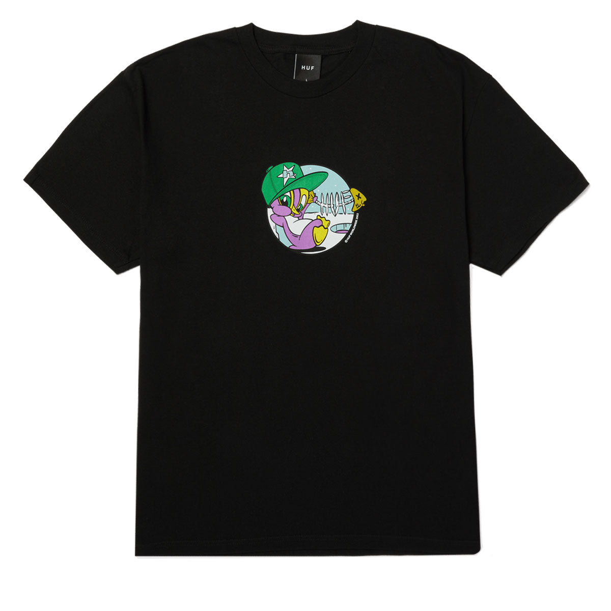 HUF Deep Freeze T-Shirt - Black image 1