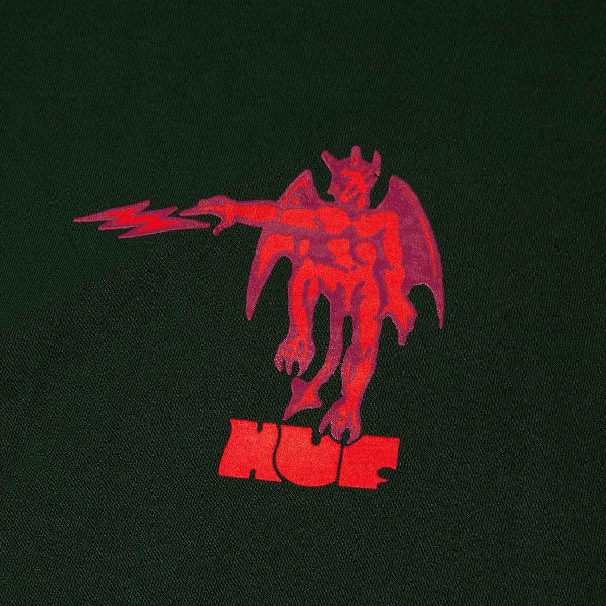 HUF Heavenly T-Shirt - Forest Green image 2