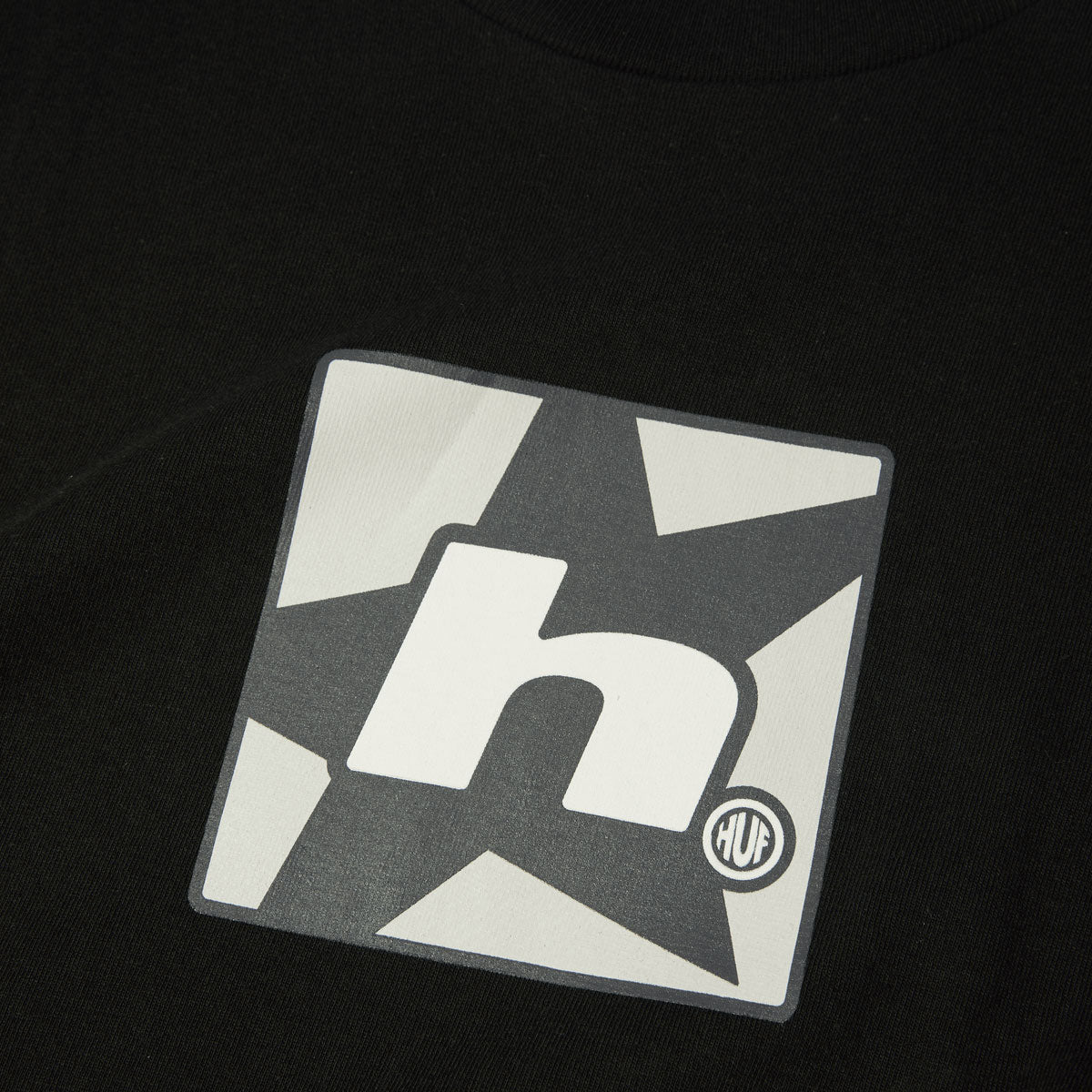 HUF H Star Multi T-Shirt - Black image 2