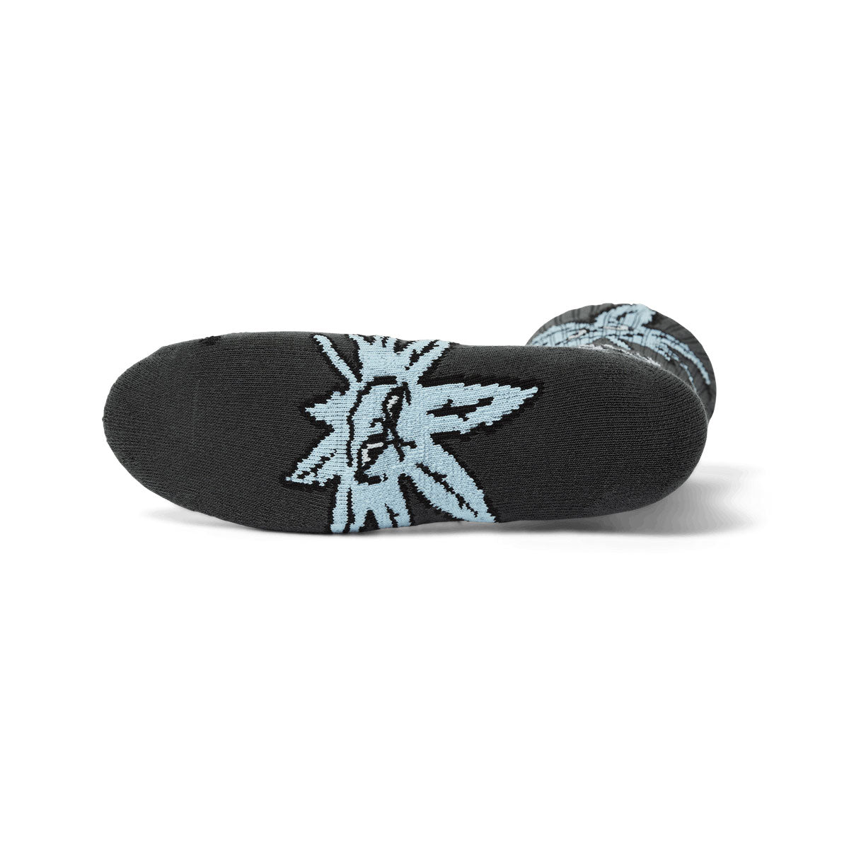HUF Green Buddy Snowflakes Socks - Black image 2