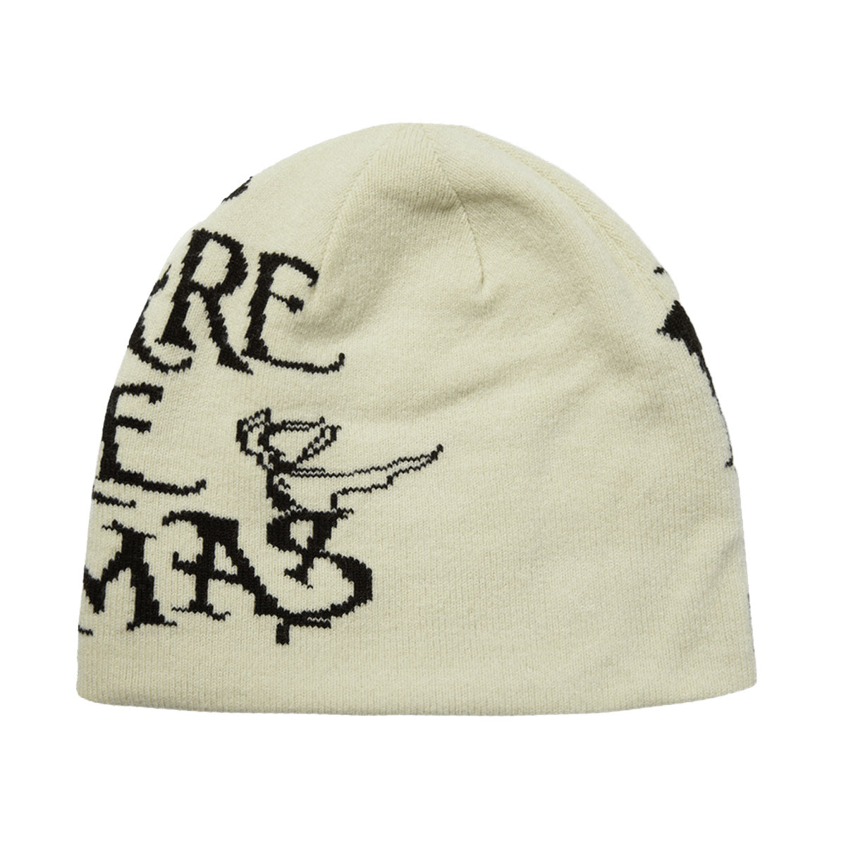 HUF Nightmare Reverse Skull Beanie - Multi image 4