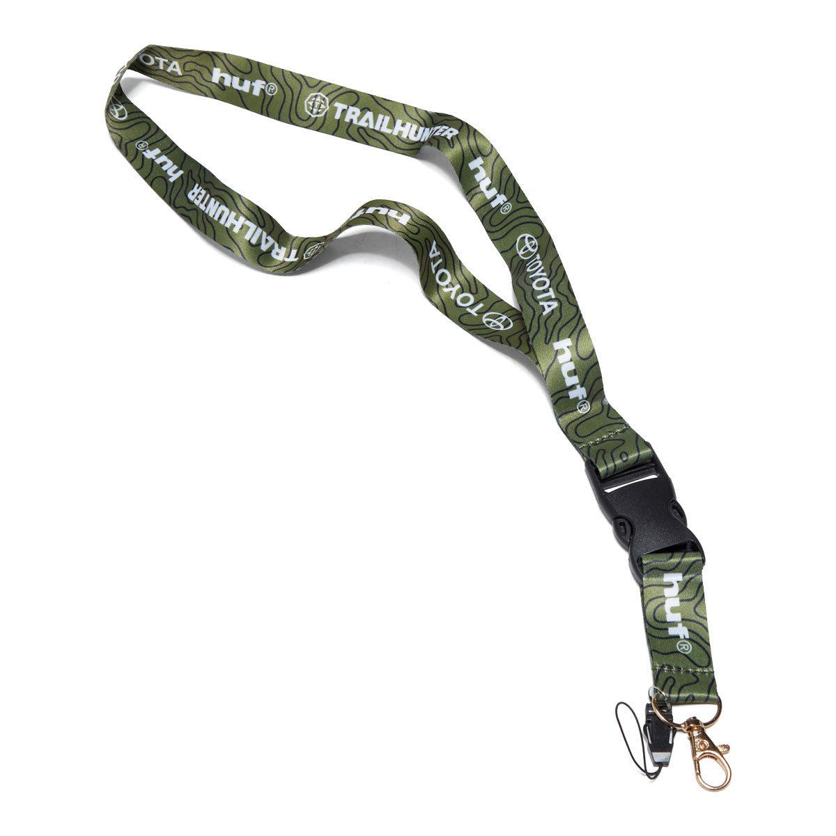 HUF x Toyota Trailhunter Lanyard - Green image 1