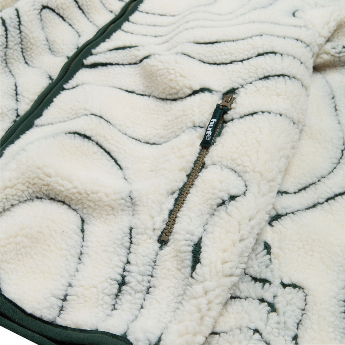 HUF x Toyota Trailhunter Topography High Pile Jacket - Natural image 5