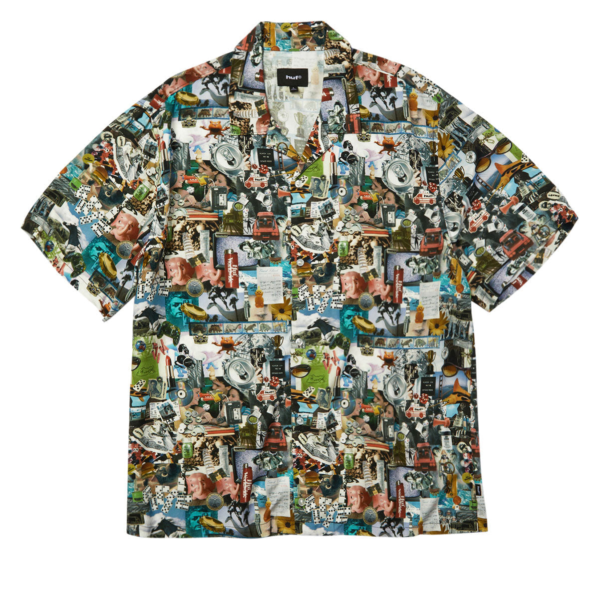 HUF From The Road Resort Shirt - Multi image 2