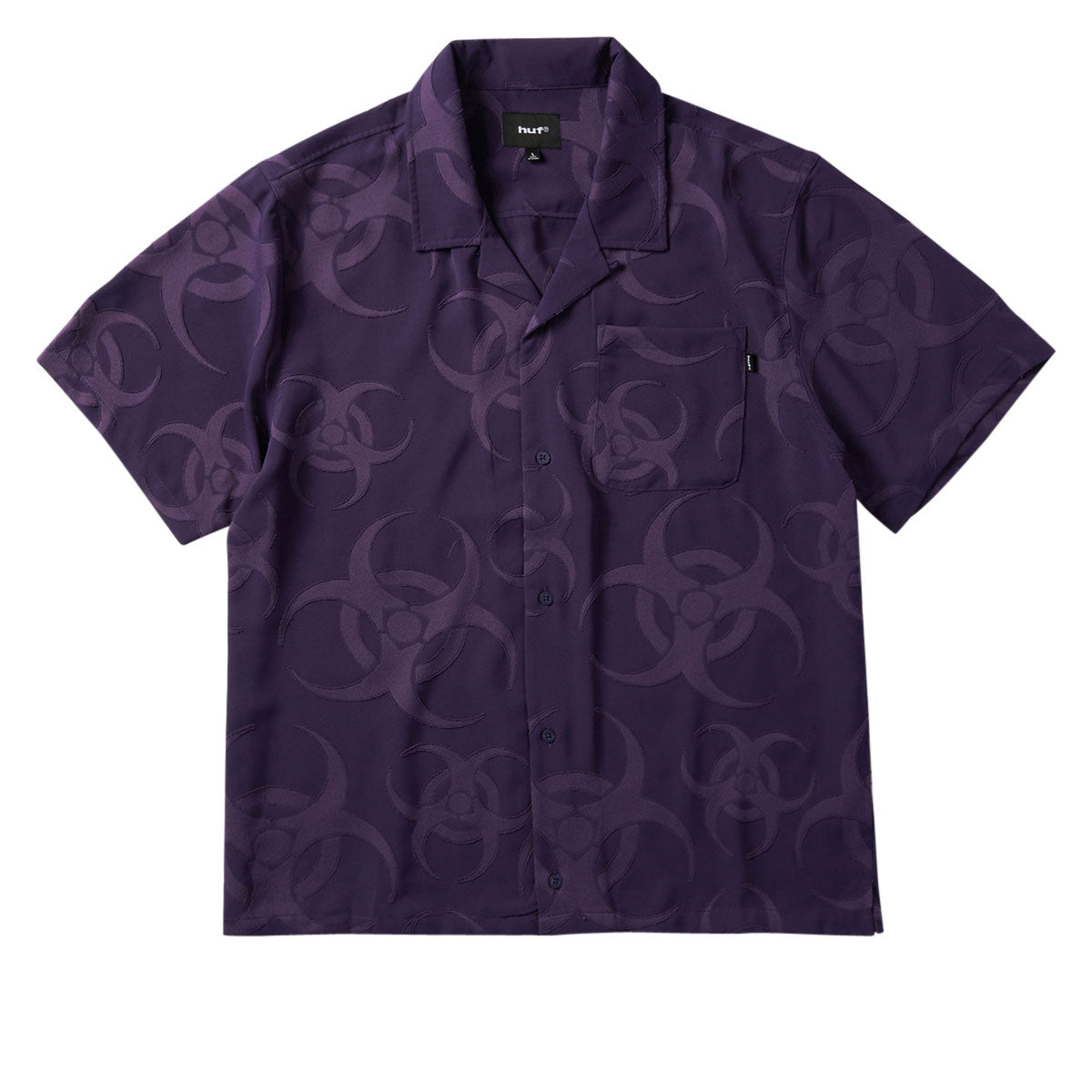 HUF Sector Jacquard Shirt - Dark Berry image 2
