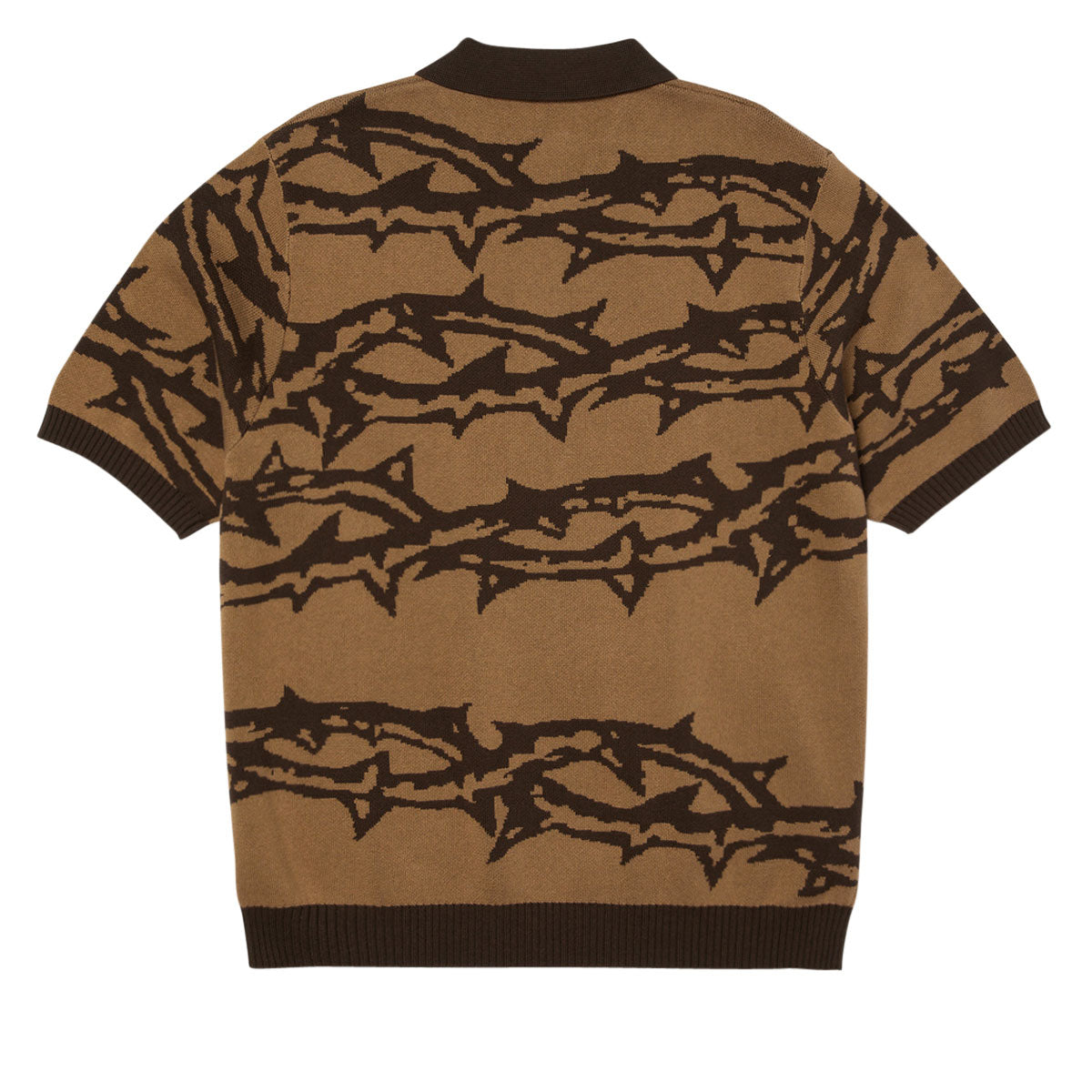 HUF Fantasies Knit Shirt - Brown image 3