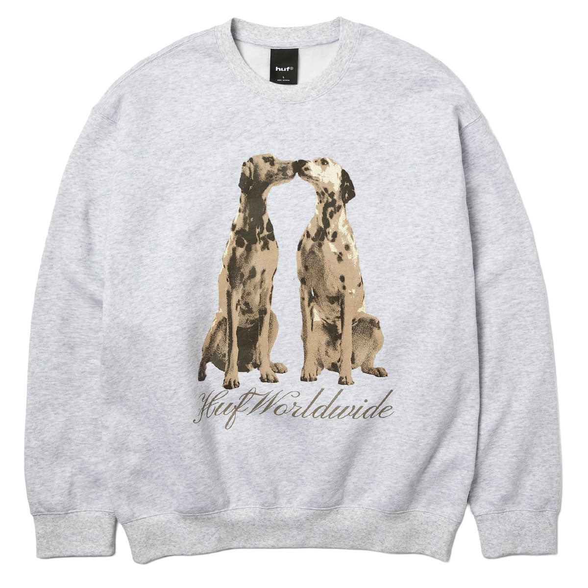 HUF Dogged Sweatshirt - Heather Grey image 1