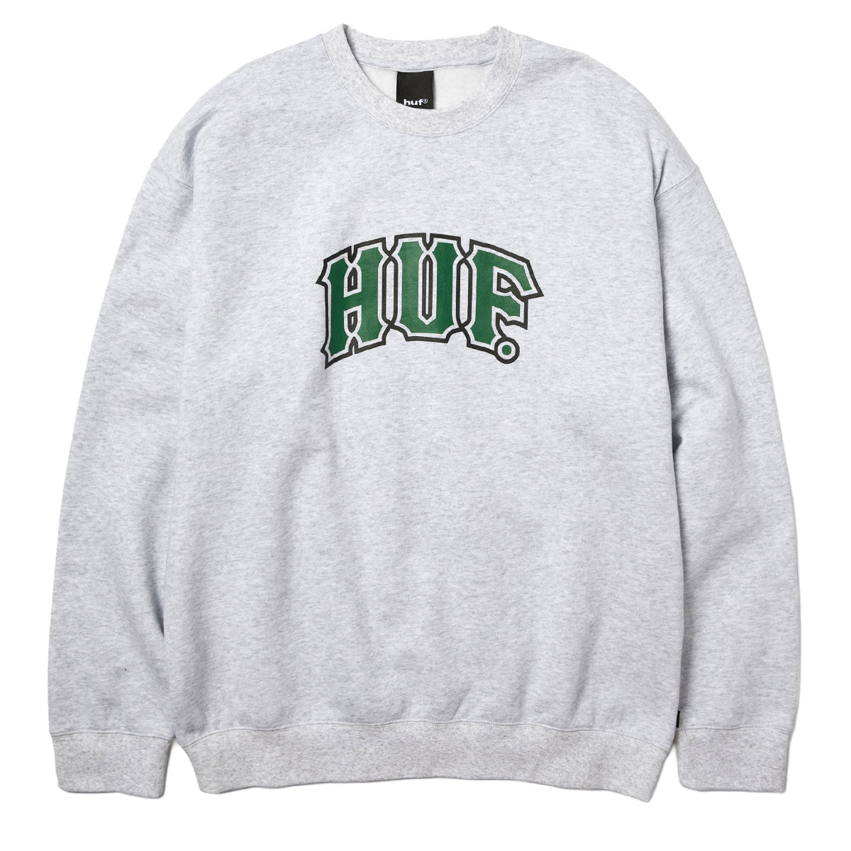 HUF Classic Arch Sweatshirt - Heather Grey image 1
