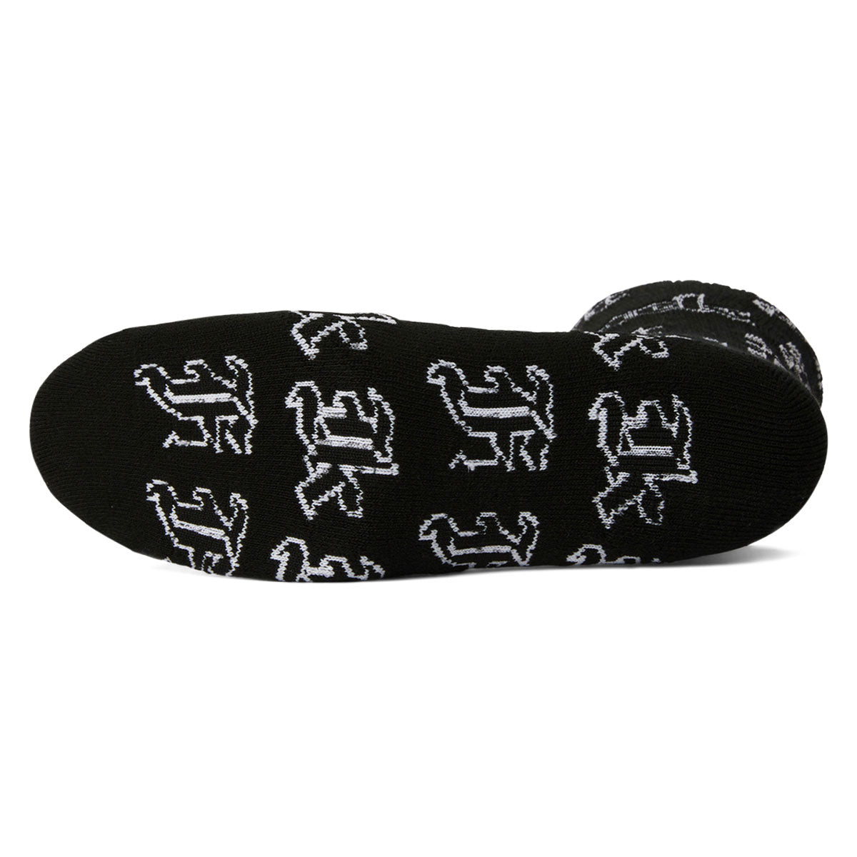 HUF Fuck It Old English Socks - Black image 2