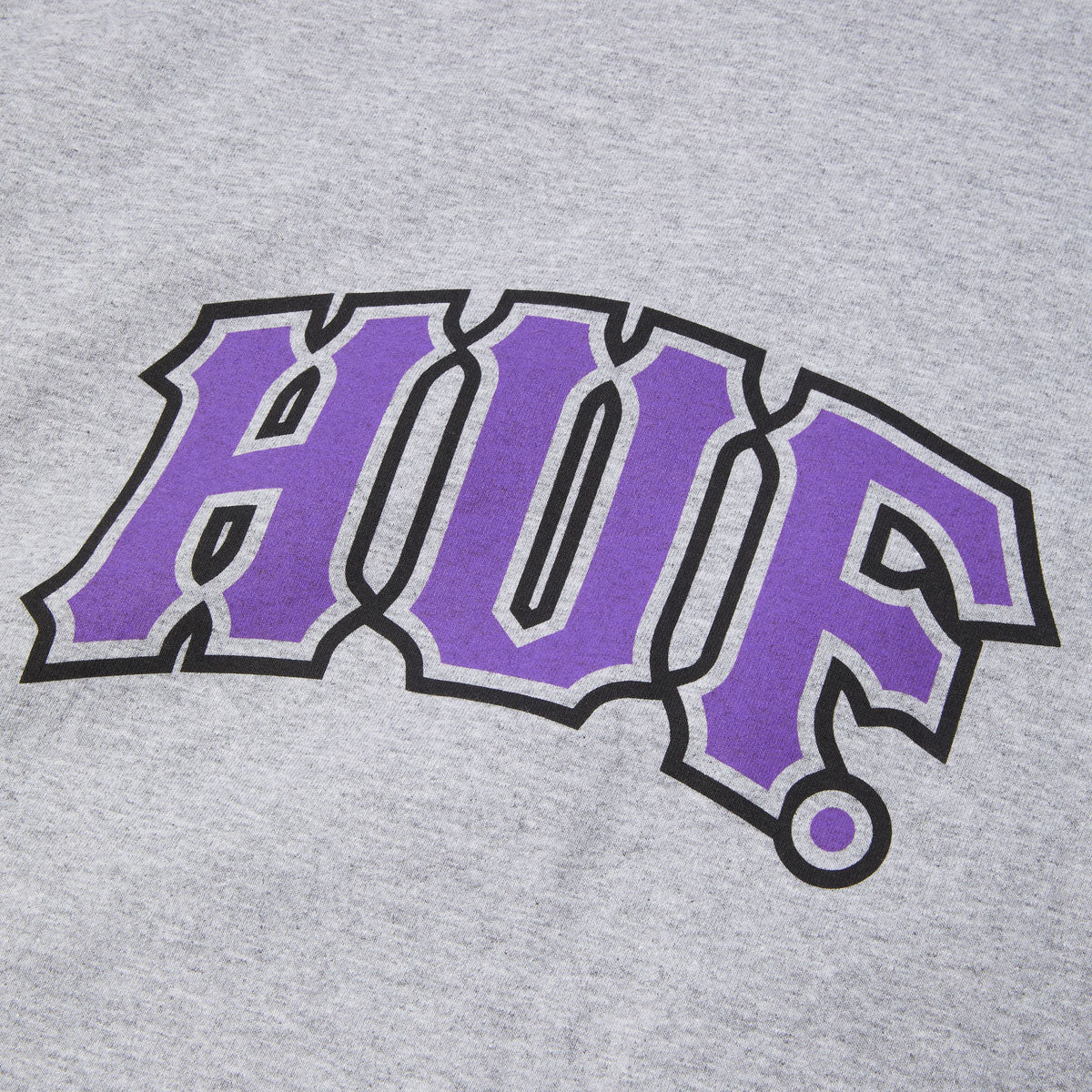 HUF Classic Arch T-Shirt - Heather Grey image 2