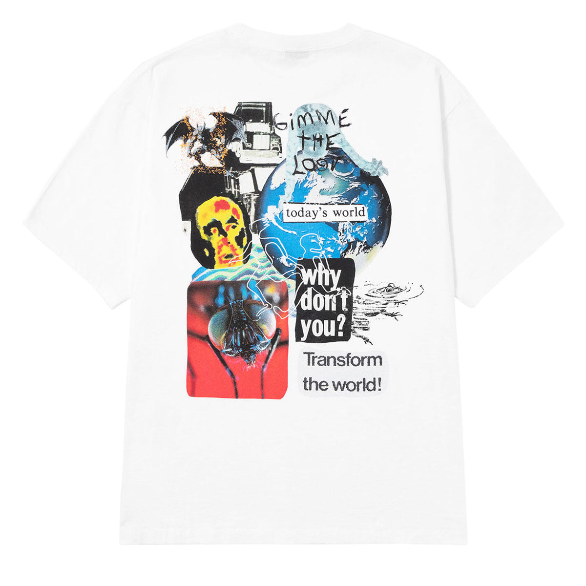 HUF Gimme The Loot T-Shirt - White image 1