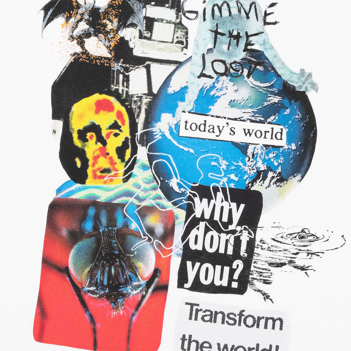 HUF Gimme The Loot T-Shirt - White image 3