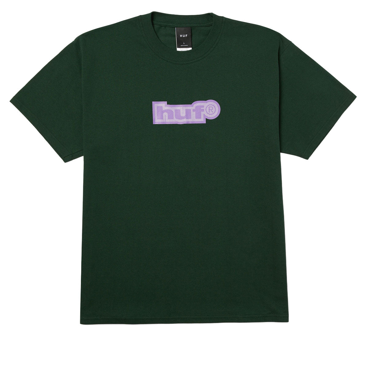 HUF 89 Outline T-Shirt - Forest Green image 1