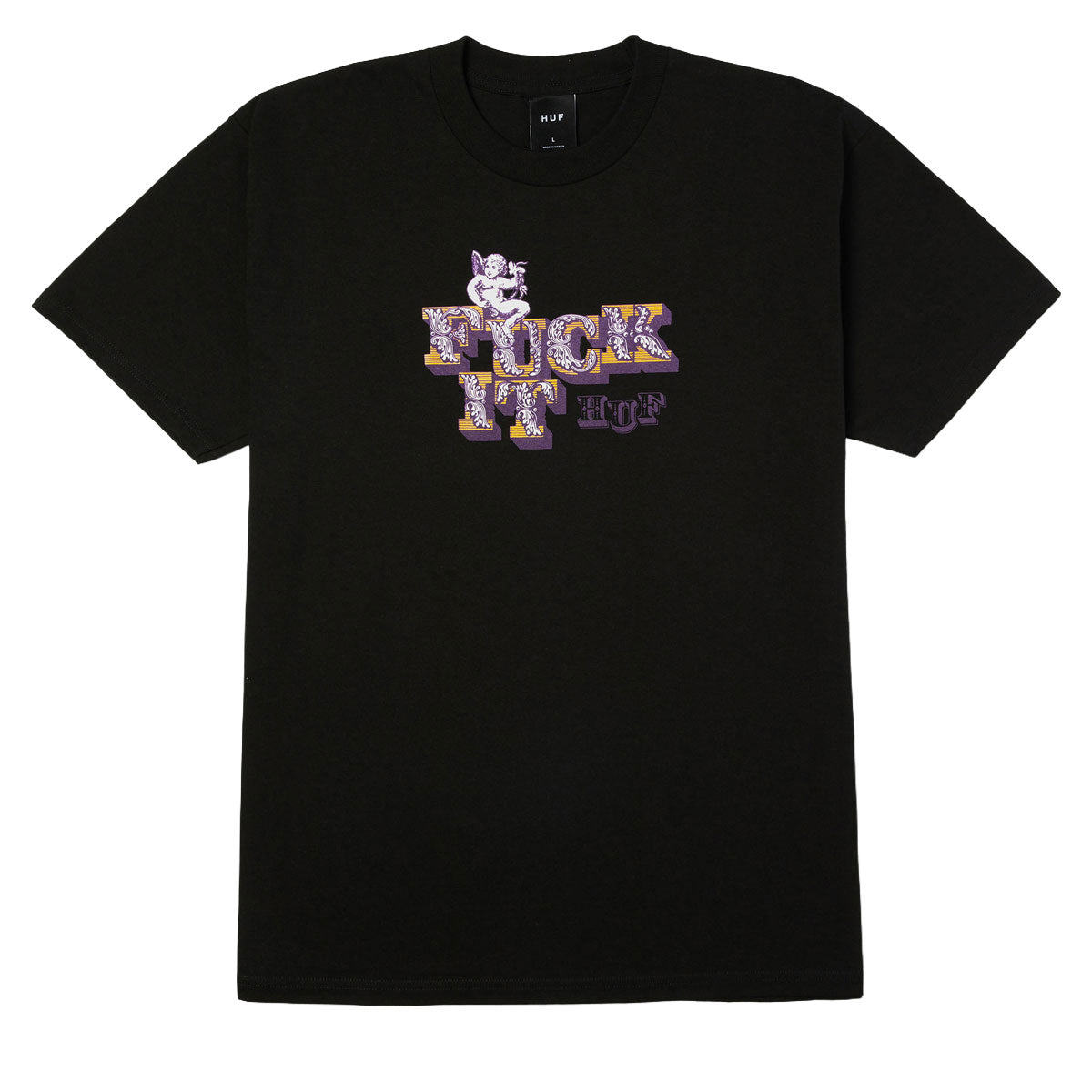 HUF Divine T-Shirt - Black image 1