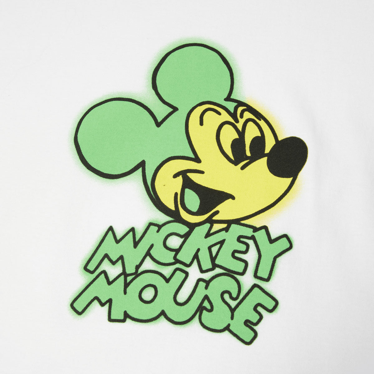 HUF x Mickey Mouse Spray T-Shirt - White image 2