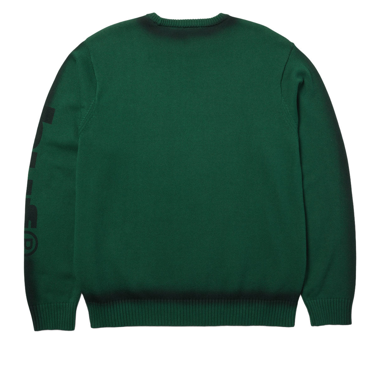 HUF x Mickey Mouse Spray Sweatshirt - Forest Green image 5