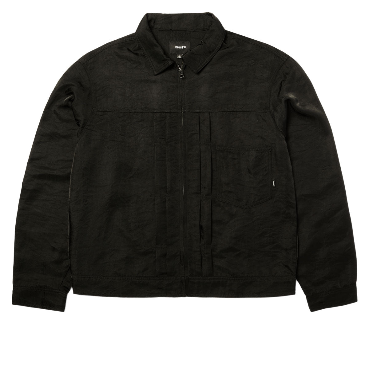 HUF x Thrasher Trucker Jacket - Black image 3